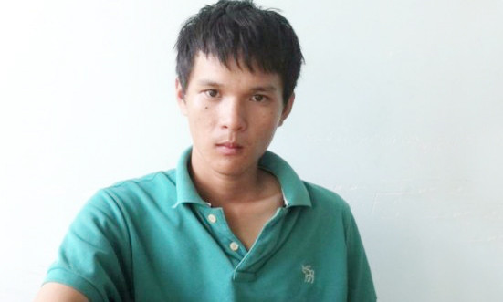 Đối tượng Danh tại Công an phường Lê Lợi