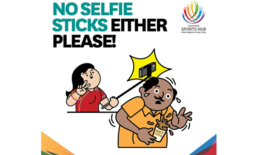 Singapore cấm ‘gậy tự sướng’ ở AFF Cup 2014