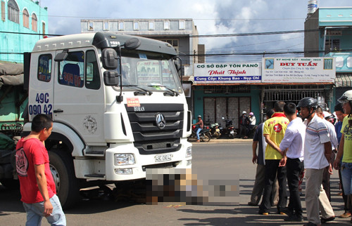 Hiện trường vụ tai nạn. Ảnh: Ngôi sao