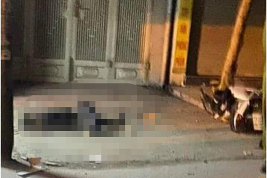 Hiện trường vụ việc.