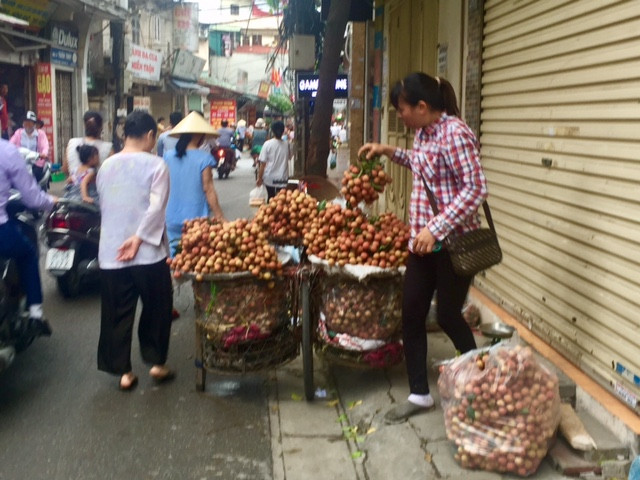 30.000 đồng một kg vải thiều ở Hà Nội 