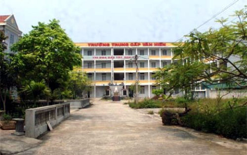 rường Trung cấp Y dược Văn Hiến (Thanh Hóa).