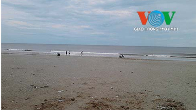 Khu vực xảy ra vụ đuối nước khiến 3 em học sinh tử vong. Ảnh: VOV giao thông.