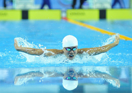 Ánh Viên kết thúc giải bơi tại Mỹ với 4 HCV 