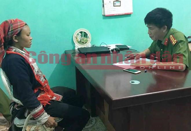 Công an tỉnh Hà Giang lấy lời khai đối tượng Phàn Mùi Mấy