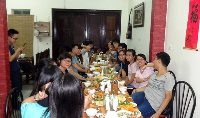 Quán ăn chay đông khách ngay từ đầu tháng