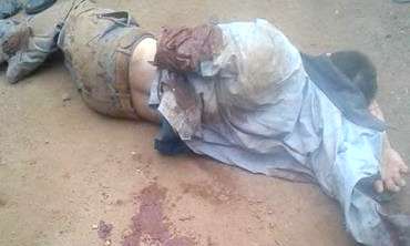 Nghi can bị người dân đánh nhừ tử