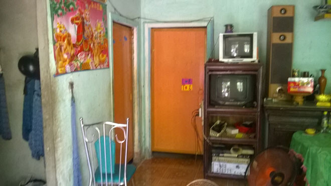 Ngôi nhà của nạn nhân