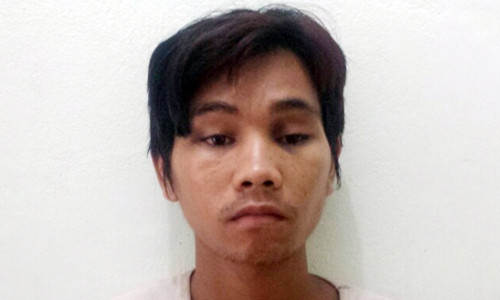 Đại tại công an. Ảnh: C.S