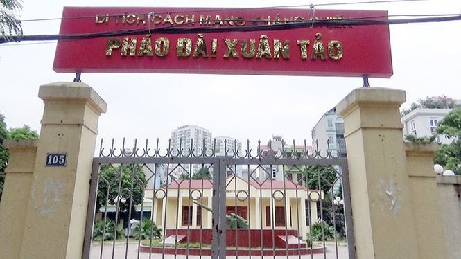 Không xác nhận được chất lượng khẩu pháo ở di tích?