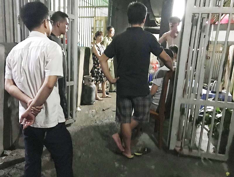 Nơi xảy ra vụ việc.