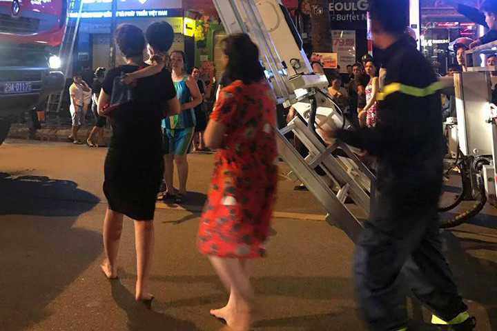 Hiện trường vụ cháy. Ảnh FB