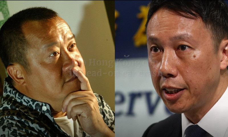 Tăng Chí Vỹ gây tai nạn khiến lãnh đạo cảnh sát bị trọng thương.