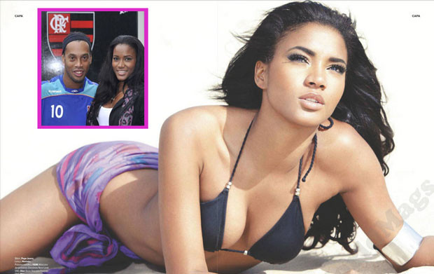 Leila Lopes từng từ chối tình cảm của Ronaldinho
