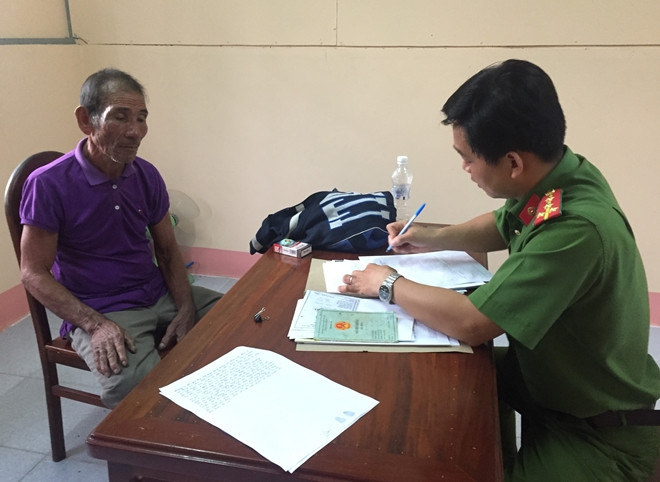 Huỳnh tại cơ quan điều tra