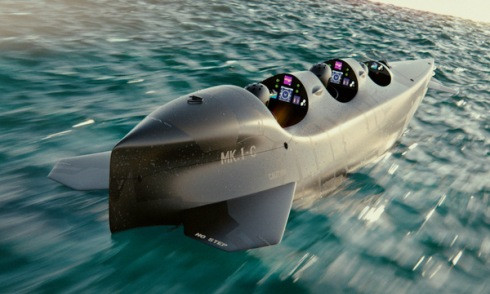 Tàu lặn cá nhân giúp thợ lặn phá vỡ giới hạn thông thường