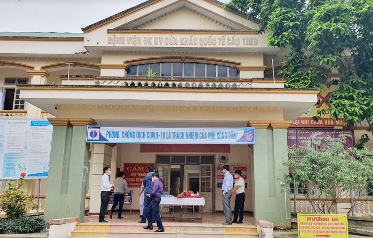 Bệnh viện đa khoa Cửa khẩu quốc tế Cầu Treo. 