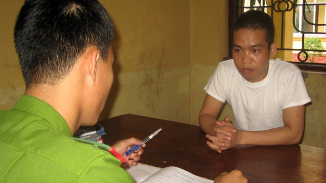 Mạnh khai không bàn bạc kế hoạch trước cùng gái bán dâm. Ảnh: Việt Đức