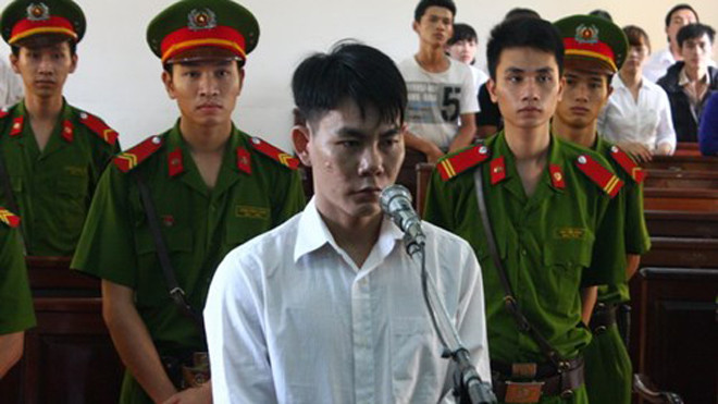 Bị cáo Mến tại Tòa