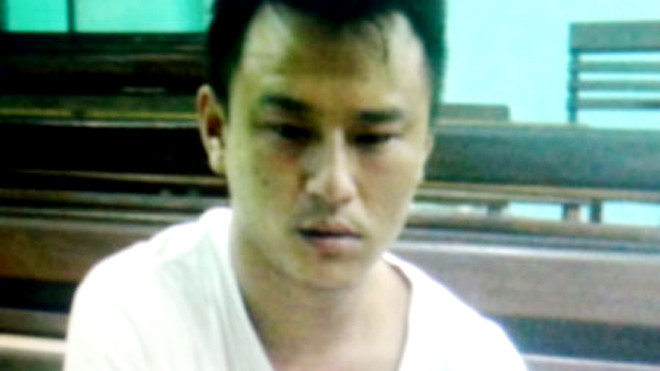 Đoàn Ngọc Vũ tại cơ quan CA