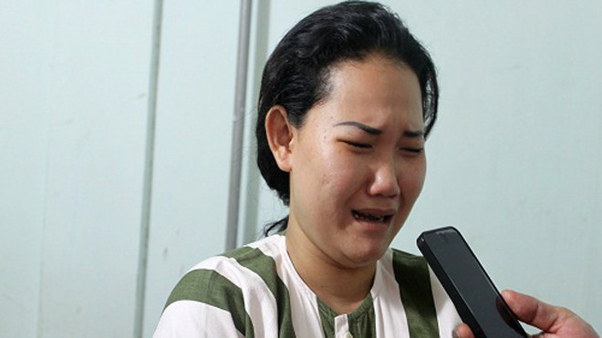 Bảo mẫu Hồ Ngọc Nhờ lúc bị bắt