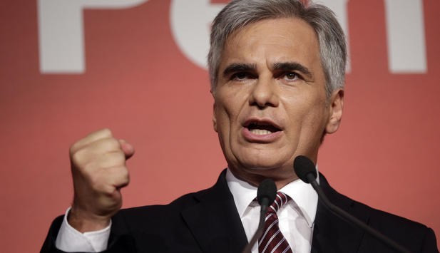 Thủ tướng Áo Werner Faymann. (Nguồn: news.at)