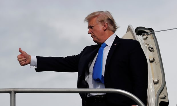 Tổng thống Mỹ Donald Trump kết thúc chuyến công du châu Á "thành công rực rỡ". Ảnh: Reuters