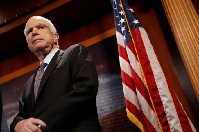 Thượng nghị sĩ John McCain. Ảnh: Reuters