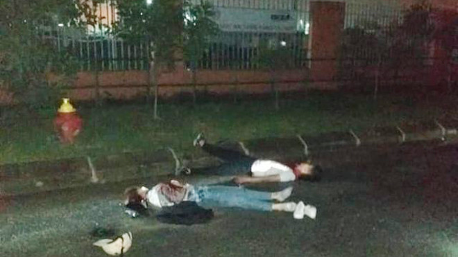 Nghi phạm dùng dao bầu đọa mạng bạn gái đã tử vong. Ảnh mạng xã hội