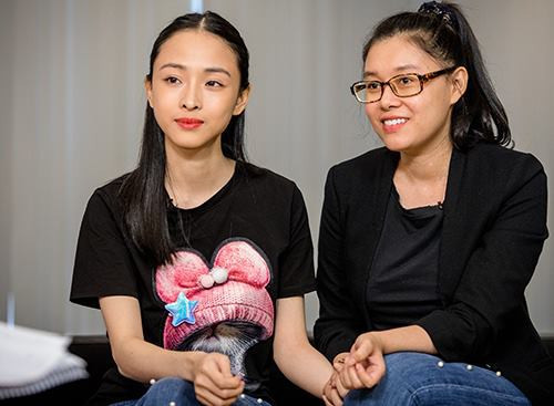 Hoa Hậu Trương hồ Phương Nga và bạn thân Nguyễn Đức Thuỳ Dung