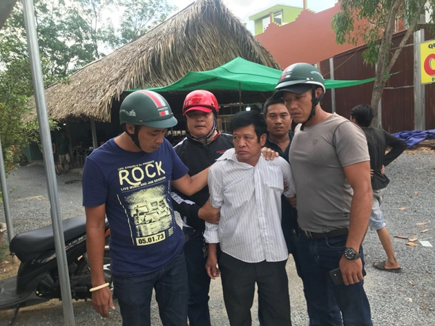 H. bị đội hiệp sĩ Nguyễn Thanh Hải khống chế