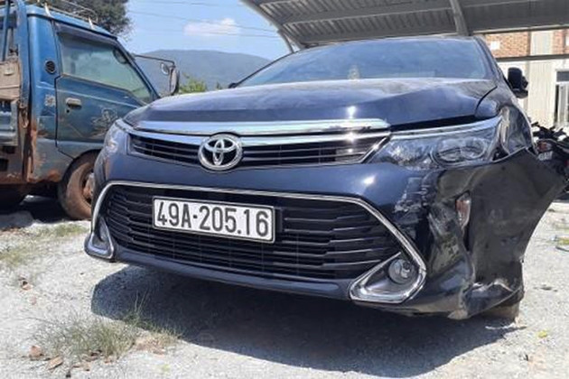 Xe gây tai nạn liên quan đến 3 thẩm phán