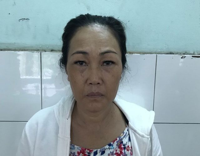 Bị can Cần Thị Xuân Dung