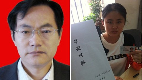 Trương Thiếu Oanh (trái) và con dâu Vương Huệ Oanh.