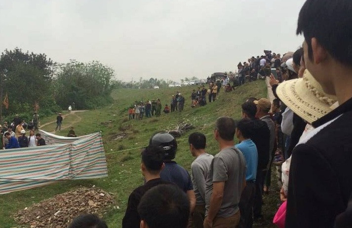 Hiện trường vụ việc.