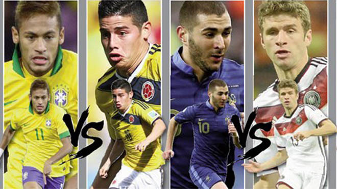 Những anh tài thể hiện được sức mạnh vượt trội và đứng đầu ở vòng bảng đều đã vào đến tứ kết