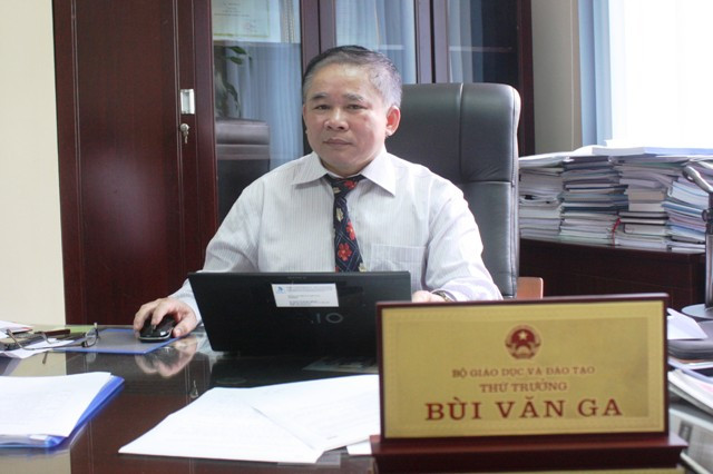 Thứ trưởng GD&ĐT Bùi Văn Ga