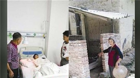 Cánh tay đã được nối lại, tuy nhiên bé gái vẫn chưa qua cơn nguy kịch.