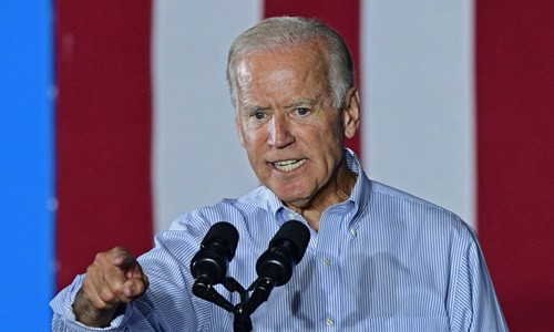 Phó tổng thống Mỹ Joe Biden. Ảnh: AP.