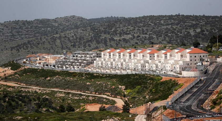 Một khu nhà định cư của Israel ở Bờ Tây. (Ảnh: Reuters)