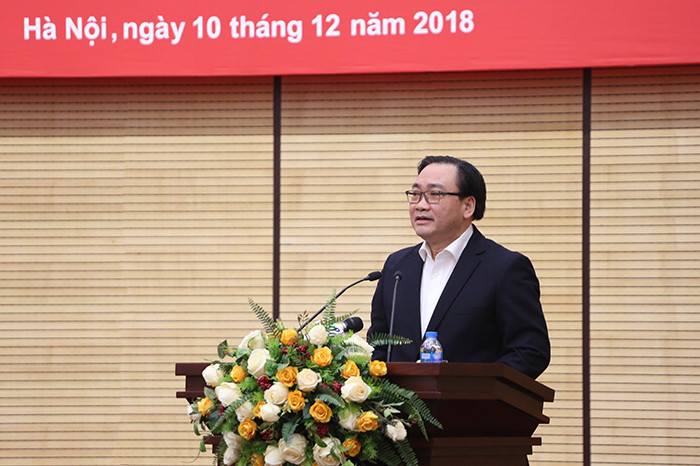 Bí thư Thành ủy Hà Nội Hoàng Trung Hải