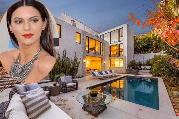 Biệt thự sân vườn hồ nước tuyệt đẹp của ‘chân dài’ Kendall Jenner 