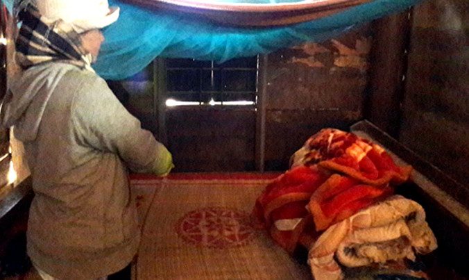 Nơi "yêu râu xanh" thực hiện hành vi đồi bại với chị Thủy. Ảnh: Kh.Uyên.