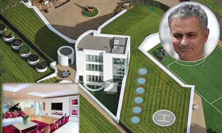 HLV Mourinho sắp sở hữu căn biệt thự ở Cheshire.