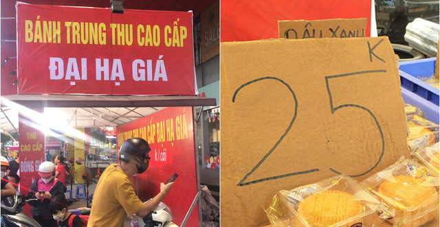 Bánh Trung thu sau Rằm đồng loạt giảm giá