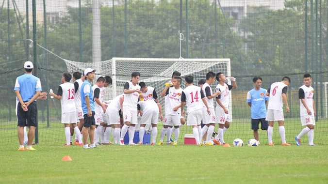 Olympic Việt Nam có nhiều trận giao hữu chất lượng.