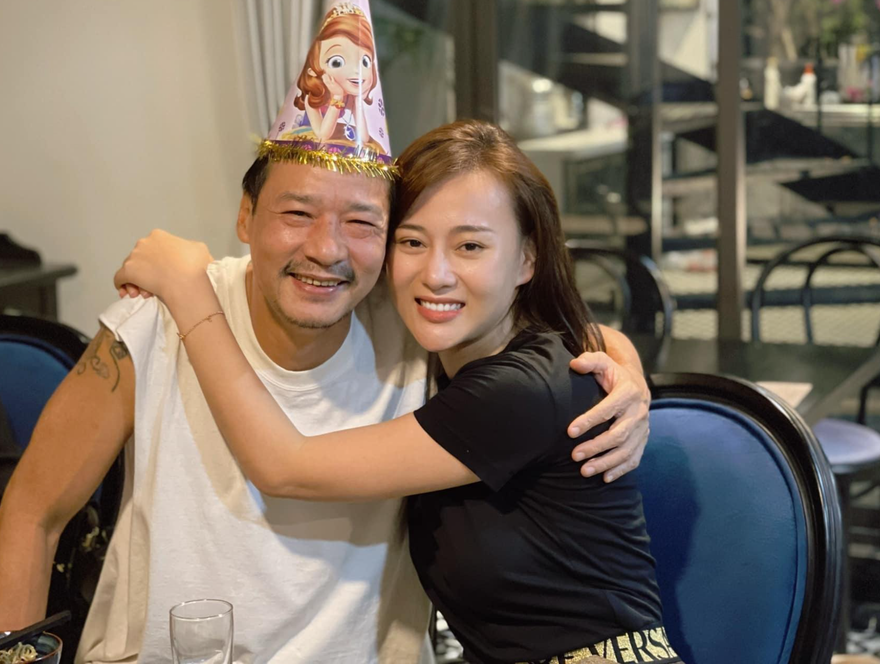 NSƯT Võ Hoài Nam và diễn viên Phương Oanh. 