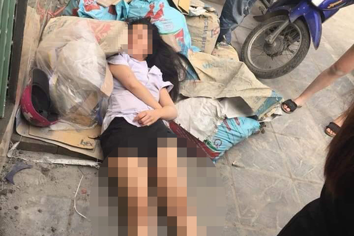 Hiện trường vụ việc.