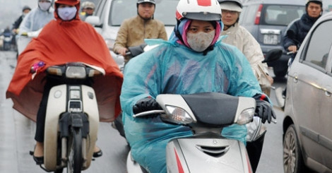 Hà Nội và các tỉnh Bắc Bộ tiếp tục mưa từ nay đến cuối tuần.