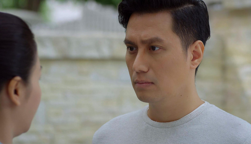 Việt Anh trong phim "Hướng dương ngược nắng". 